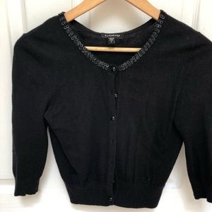 Angora wool Bebe black sweater